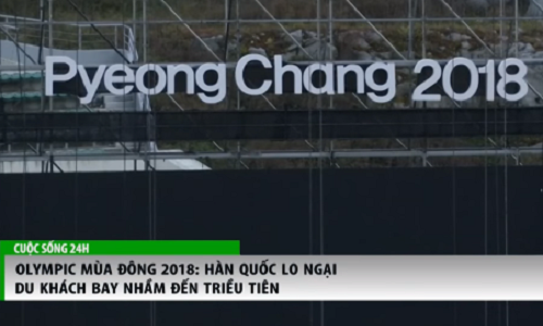 Video: Du khách lo bay nhầm đến Triều Tiên dịp Olympic mùa đông 2018