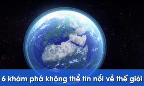 Video: 6 khám phá không thể tin nổi về thế giới