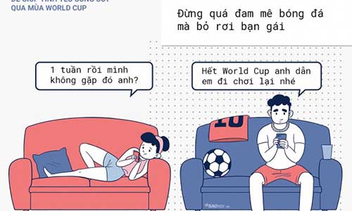 8 bí kíp để giúp tình yêu sống sót qua mùa World Cup