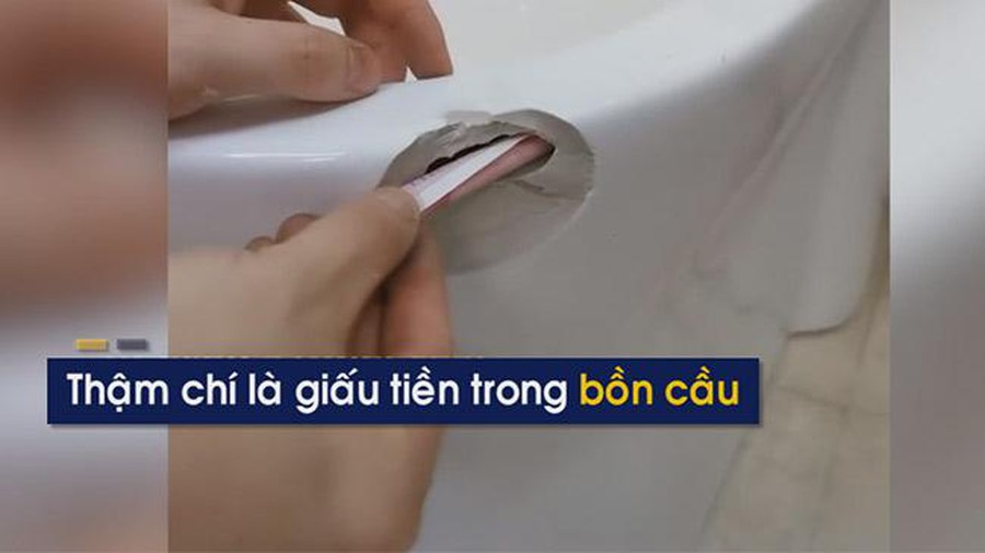 Video: Nổi tiếng vì chế ra những chỗ giấu "quỹ đen" vợ mãi mãi không tìm thấy