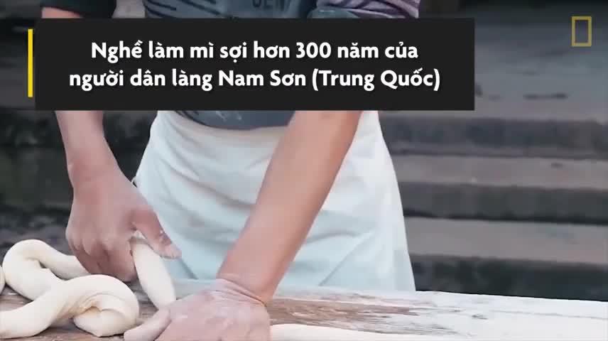 Video: Nghệ thuật làm mì sợi hơn 300 năm tuổi