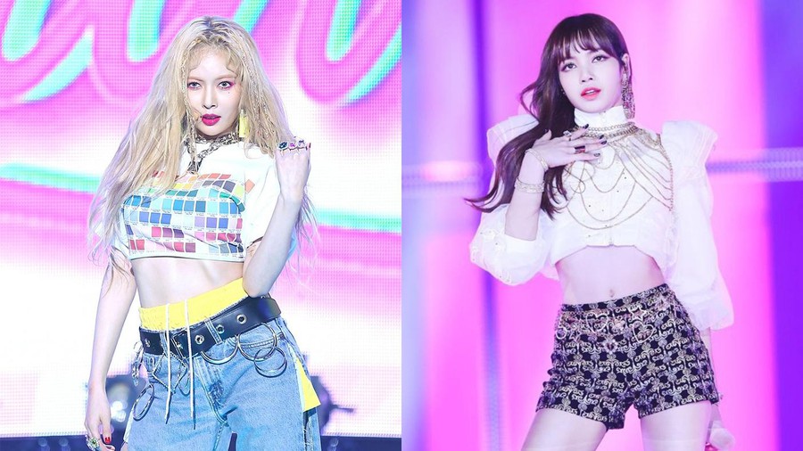 Video: HyunA, Lisa và dàn mỹ nhân Hàn khoe eo thon với áo crop top