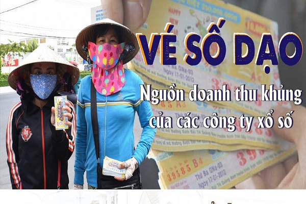 Người bán vé số dạo mang doanh thu khủng cho công ty xổ số thế nào?