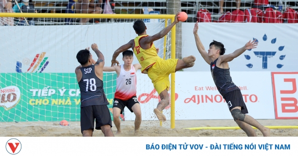 Khởi đầu SEA Games 31 bóng ném bãi biển chiến thắng ấn tượng