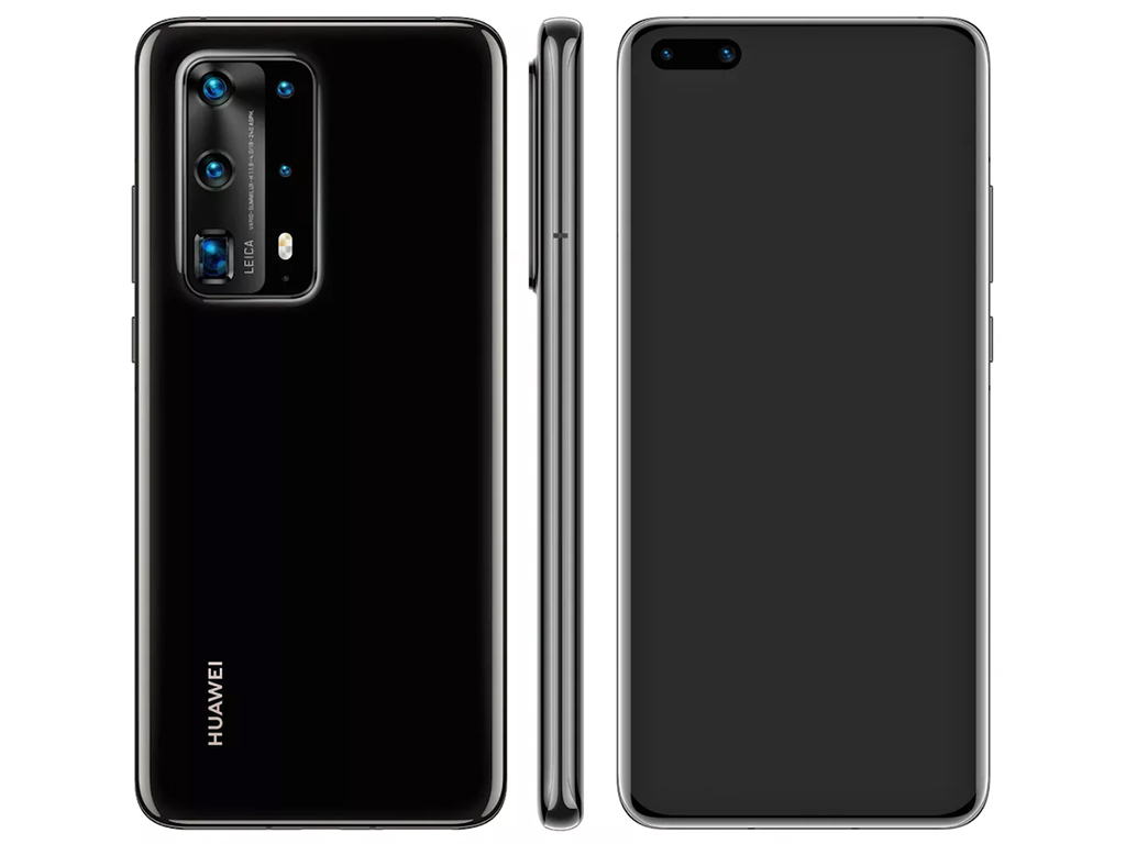 Huawei P40 Pro rò rỉ thiết kế với cụm camera khủng