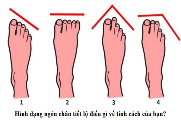 Nhìn ngón chân vài giây, biết ngay tính cách, vận mệnh trọn đời