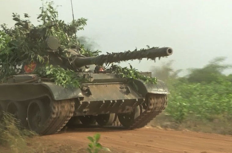 Xe tăng T-55 Việt Nam cần thêm gì để có thể phóng được tên lửa?