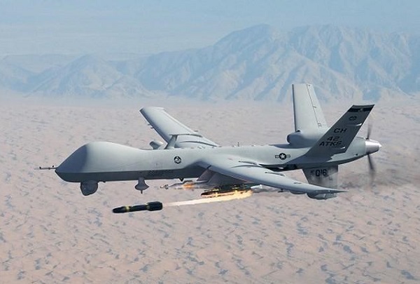 UAV MQ-9 Reaper phóng AIM-9X diệt gọn mục tiêu tên lửa hành trình