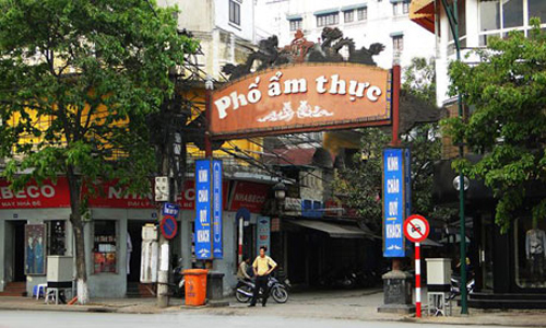 Những ngõ phố ẩm thực nổi tiếng Hà thành