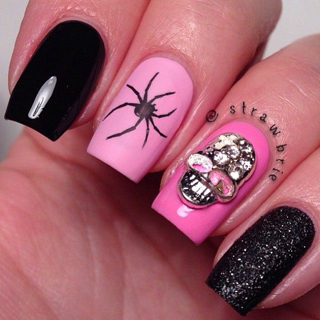 Mẫu nail độc đáo cho đêm Halloween