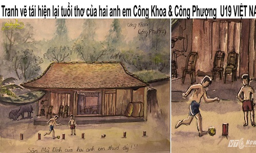 Tuyệt tác tái hiện tuổi thơ của Công Phượng