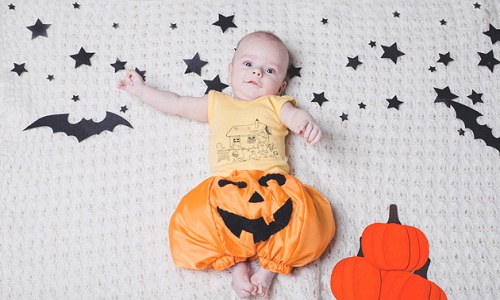 Bé cực cute trong trang phục Halloween