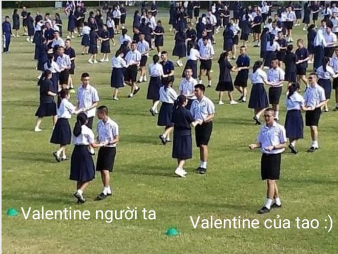 Cười té ghế với ảnh chế hội ế ngày Valentine