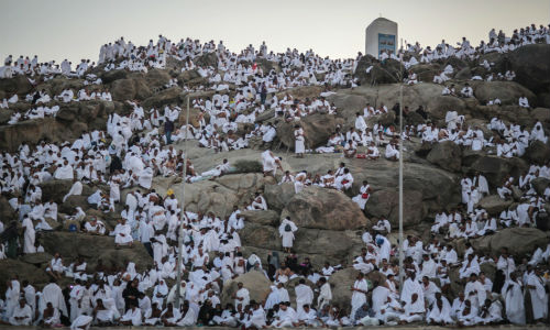 Hàng triệu người đổ về Thánh địa Mecca trong Lễ  Hajj 2015