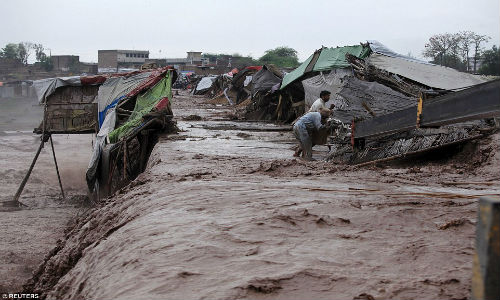 Cảnh tượng  lũ lụt kinh hoàng ở Pakistan