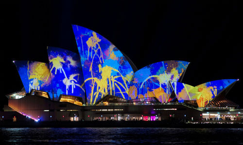 Rực rỡ lễ hội ánh sáng Vivid Sydney 2016