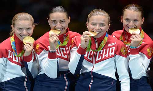 Vẻ yêu kiều của các nữ VĐV Nga tại Olympic Rio 2016