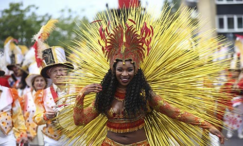 Hoành tráng lễ hội đường phố Notting Hill Carnival