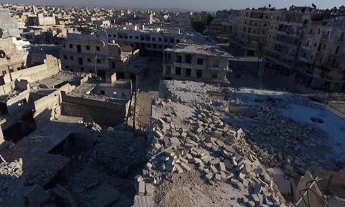 Ảnh mới nhất về Aleppo đổ nát trong chiến tranh