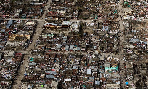 Ảnh: Haiti tan hoang sau siêu bão Matthew nhìn từ trên cao