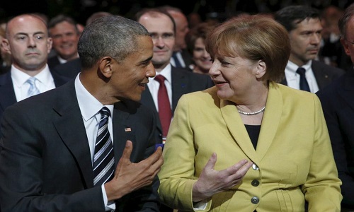 Ngưỡng mộ tình bạn của Tổng thống Obama và Thủ tướng Merkel