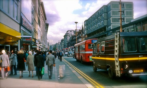 Ảnh màu cuộc sống thường nhật ở London hồi thập niên 1970