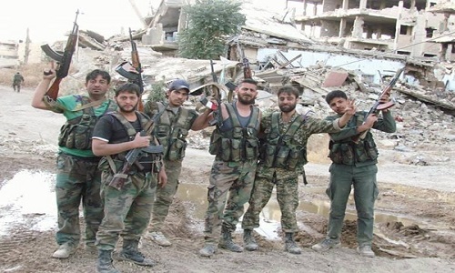 Ảnh: Quân đội Syria giải phóng loạt khu vực ở Damascus