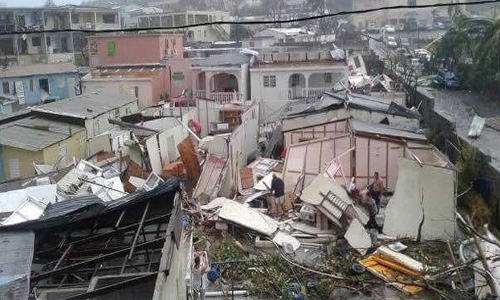 Kinh hoàng siêu bão Irma tàn phá vùng Caribe