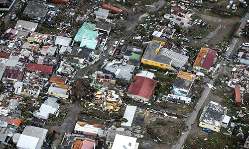 Chùm ảnh siêu bão Irma cày nát vùng Caribe