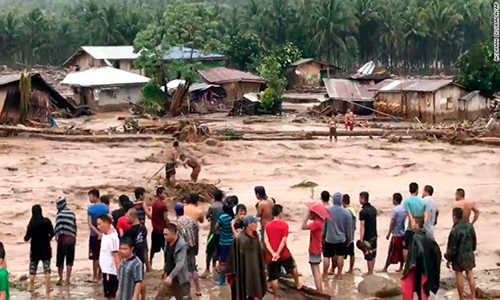 Miền Nam Philippines tan hoang sau bão Tembin