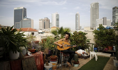 Muôn màu cuộc sống trên sân thượng giữa lòng thành phố Tel Aviv