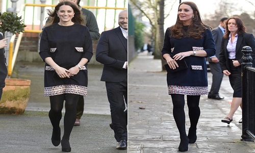 Mang bầu, Công nương Kate Middleton vẫn xinh đẹp rạng ngời