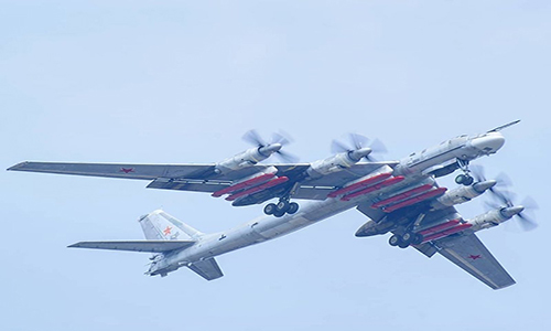 Cận cảnh Tu-95MS Nga mang tên lửa hành trình không kích Syria