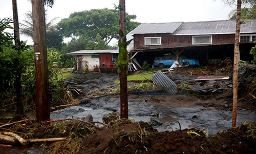 Hawaii tan hoang sau siêu bão Lane