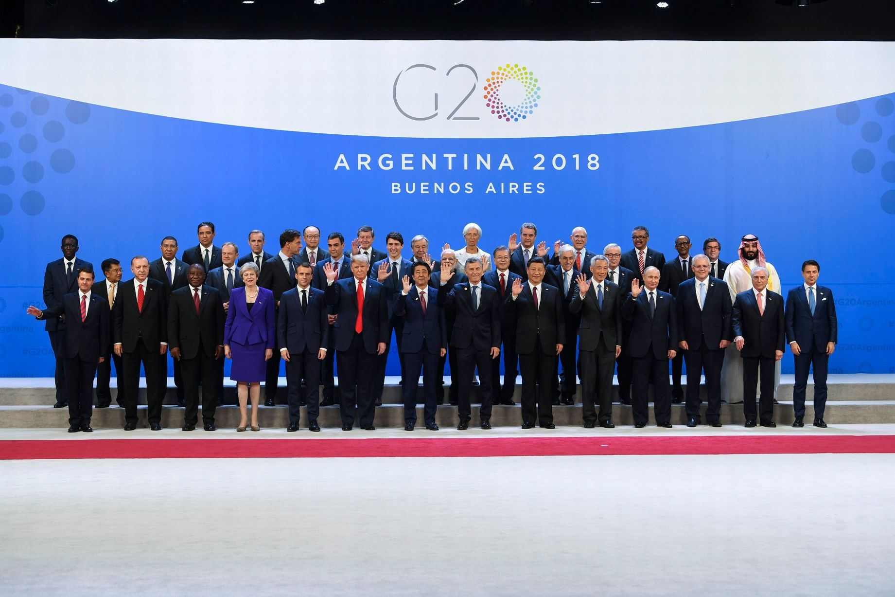 Toàn cảnh Hội nghị thượng đỉnh G20 tại Argentina qua ảnh