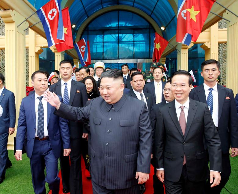 Ấn tượng hình ảnh đầu tiên Chủ tịch Kim Jong-un tại Việt Nam