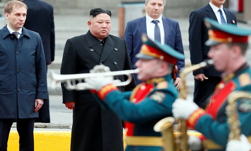 Kim Jong-un đến Vladivostok, sẵn sàng cho thượng đỉnh Nga-Triều