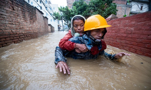 Hãi hùng lũ quét ở Nepal khiến hàng chục người thiệt mạng