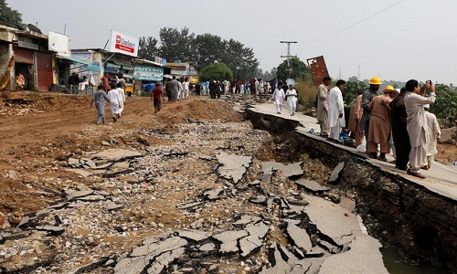 500 người thương vong vì động đất ở Pakistan