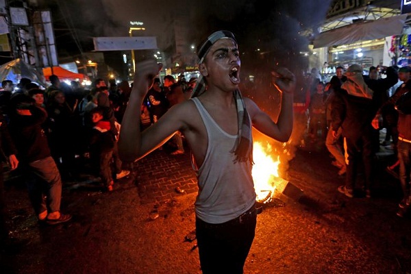 Palestine biểu tình dữ dội phản đối “thỏa thuận thế kỷ” của ông Trump