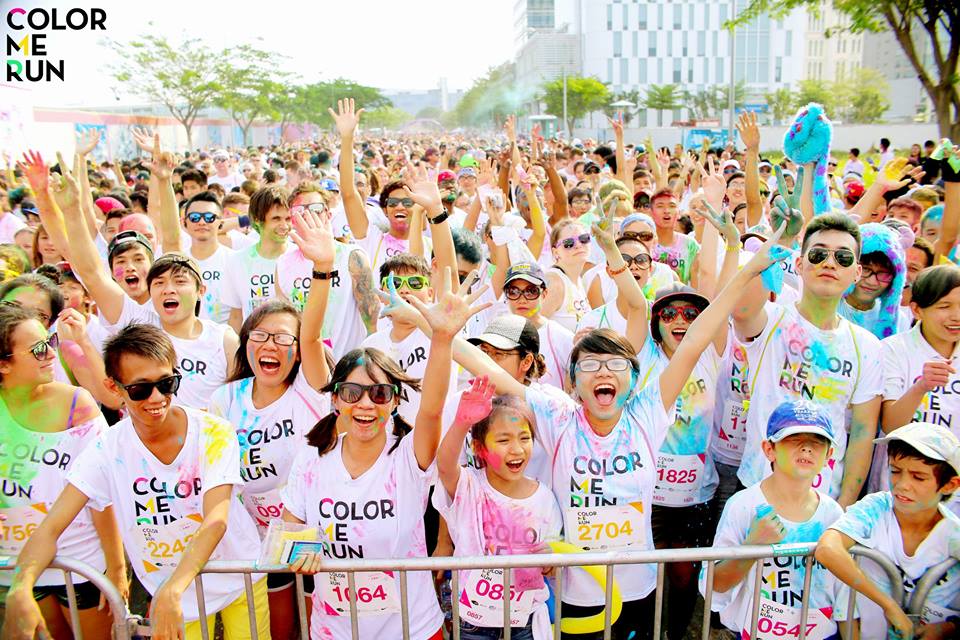 Color Me Run 2015 có gì hấp dẫn giới trẻ Đà Thành?