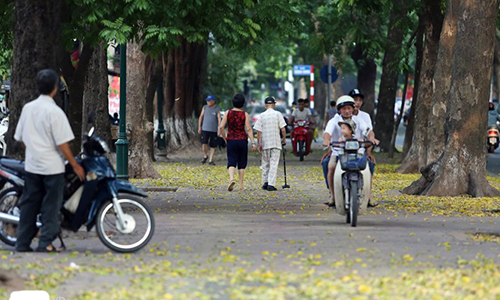 Ngắm Hà Nội mùa thu đẹp nao lòng