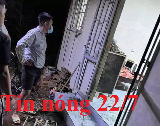 Tin nóng 22/7: Dùng xà beng đánh chết hàng xóm rồi phóng hỏa đốt xe