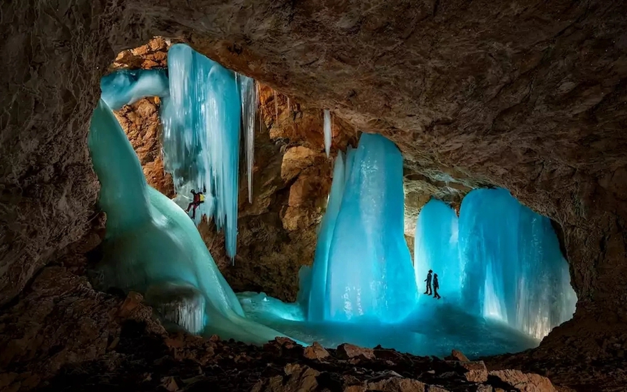 “Thế giới của những người khổng lồ băng” ẩn mình trên dãy Alps