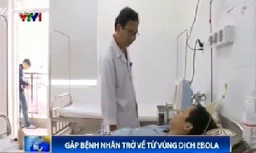 Clip bệnh nhân VN nghi nhiễm Ebola trở về từ vùng dịch