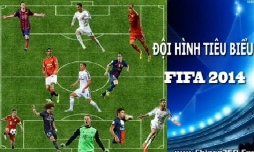 Mê mệt đội hình tiêu biểu FIFA 2014