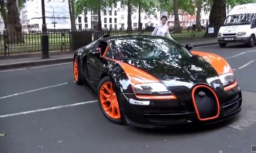 Mê mẩn vẻ sang chảnh của siêu xe Bugatti Veyron