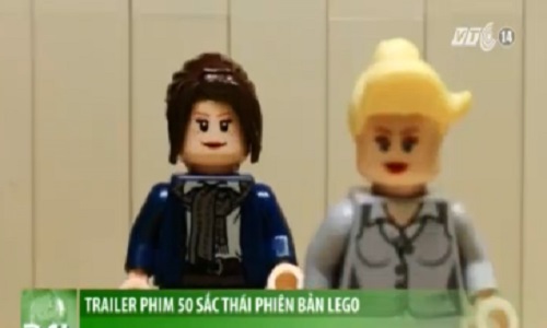 Cười nắc nẻ xem “50 sắc thái” phiên bản Lego