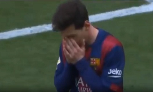 Khoảnh khắc "chân gỗ" khó tin của siêu sao Lionel Messi