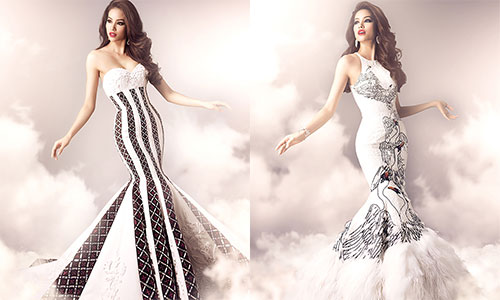 Hé lộ trang phục dạ hội của Phạm Hương tại Miss Universe